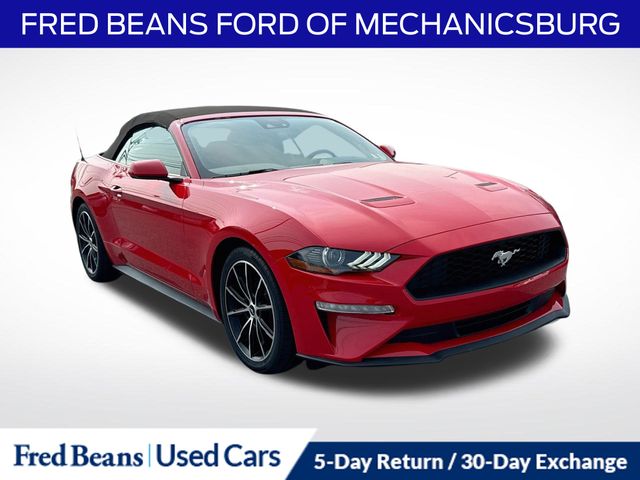 Race Red 2022 Ford Mustang Convertible Rear-Wheel Drive 6-Speed Manual