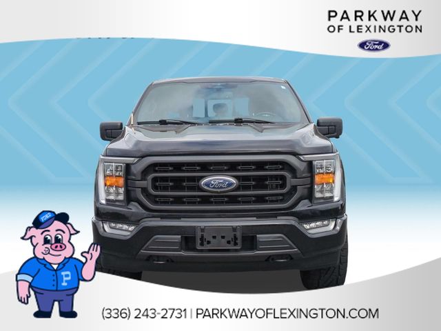 Used 2023 Agate Black Metallic Ford XLT image 8