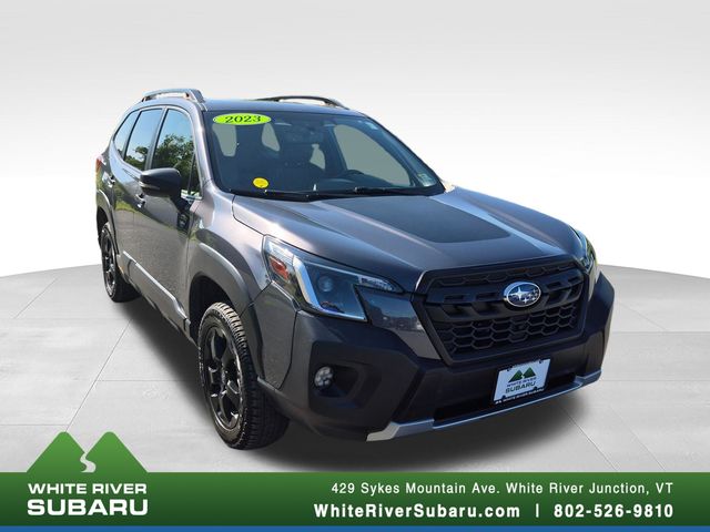 Magnetite Gray Metallic 2023 Subaru Forester SUV / Crossover All-Wheel Drive Continuously Variable Transmission