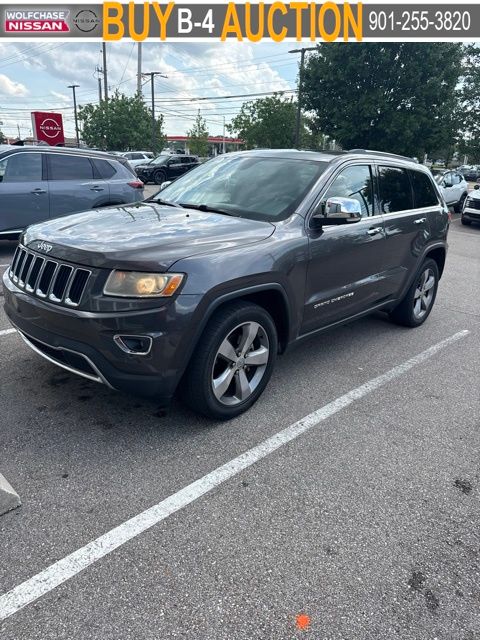 Gray (Granite Crystal Metallic Clearcoat) 2014 Jeep Grand Cherokee SUV / Crossover 4X2 8-Speed Automatic