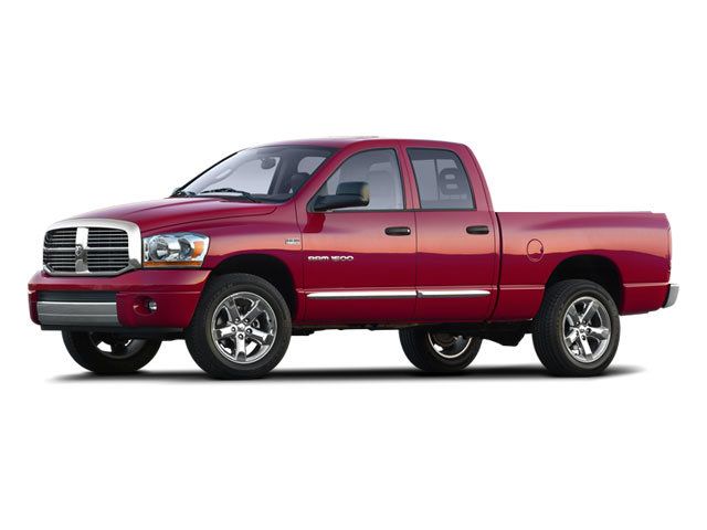 Bright White Clearcoat 2008 Dodge RAM 1500 Pickup Truck Four-Wheel Drive 5-Speed Automatic