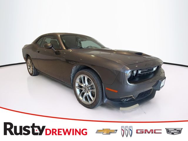 Gray (Granite Pearlcoat) 2022 Dodge Challenger GT AWD Coupe All-Wheel Drive 8-Speed Automatic