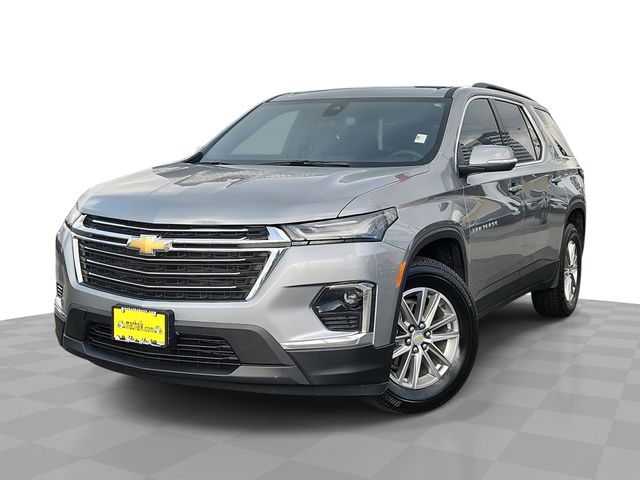 Sterling Gray Metallic 2023 Chevrolet Traverse LT Cloth FWD SUV / Crossover Front-Wheel Drive 9-Speed Automatic