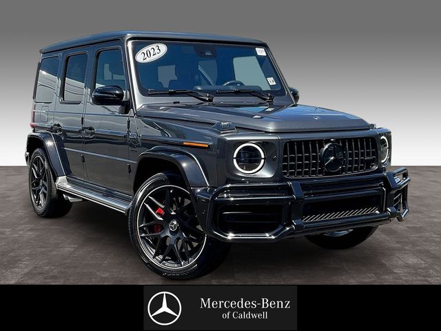 Gray (Graphite Metallic) 2023 Mercedes-Benz G-Class AMG G 63 4MATIC SUV / Crossover All-Wheel Drive 9-Speed Automatic