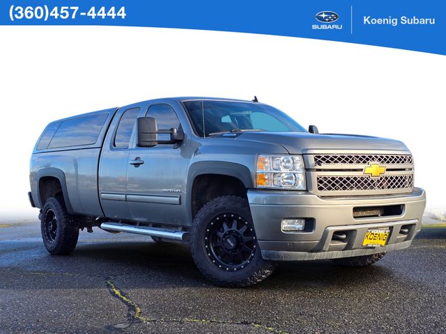 Graystone Metallic 2013 Chevrolet Silverado 2500HD LT Extended Cab 4WD Pickup Truck Four-Wheel Drive 6-Speed Automatic