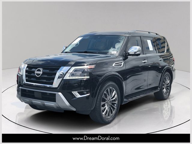 Super Black 2023 Nissan Armada SUV / Crossover 4X2 7-Speed Automatic