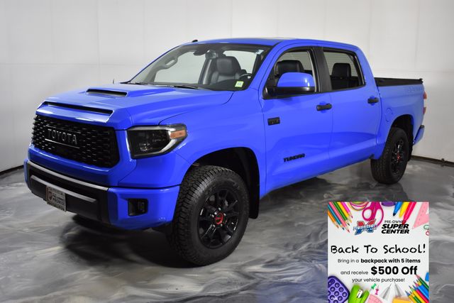 Voodoo Blue 2019 Toyota Tundra Pickup Truck Four-Wheel Drive 6-Speed Automatic