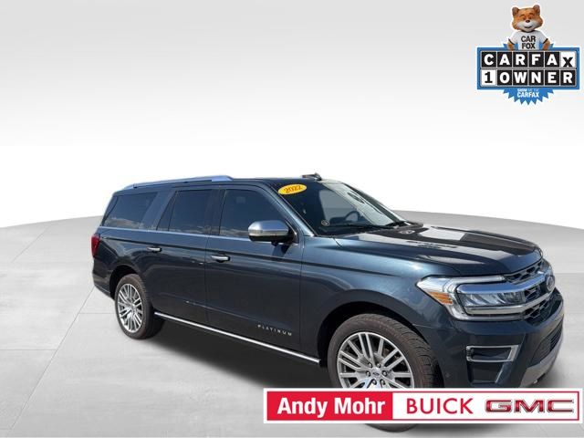 Blue Metallic 2022 Ford Expedition SUV / Crossover Four-Wheel Drive Automatic