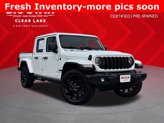2024 Jeep Gladiator Sport White at DeMontrond Auto Country