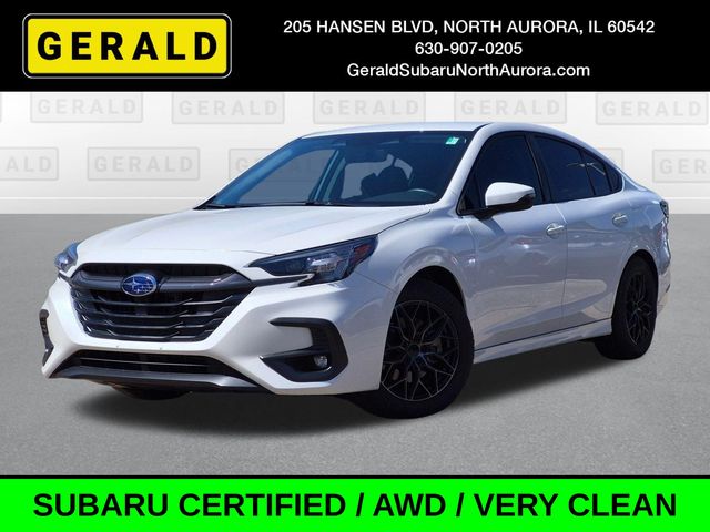 Crystal White Pearl 2025 Subaru Legacy Sedan All-Wheel Drive Continuously Variable Transmission