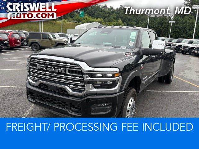 Diamond Black 2026 RAM 3500 Pickup Truck Four-Wheel Drive 8-Speed Automatic