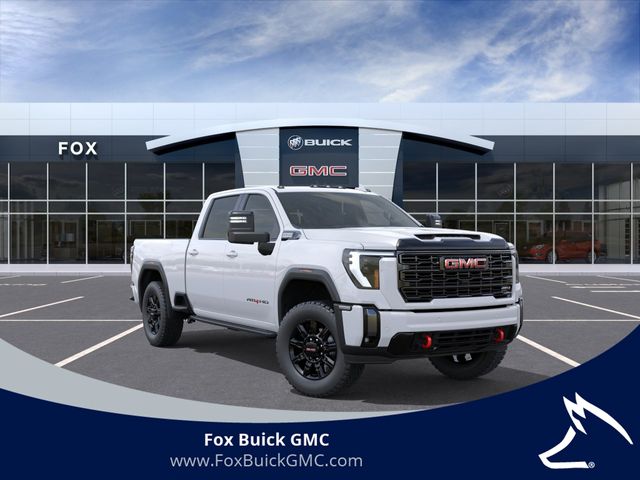 Summit White 2026 GMC Sierra 2500HD Pickup Truck Four-Wheel Drive Automatic
