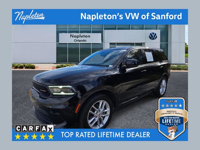 DB Black Crystal Clearcoat 2023 Dodge Durango GT RWD SUV / Crossover Rear-Wheel Drive 8-Speed Automatic