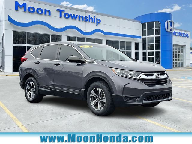 Gray (Modern Steel Metallic) 2018 Honda CR-V LX AWD SUV / Crossover All-Wheel Drive Continuously Variable Transmission