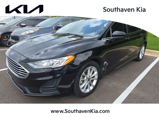 Black Metallic 2020 Ford Fusion Sedan Front-Wheel Drive 6-Speed Automatic