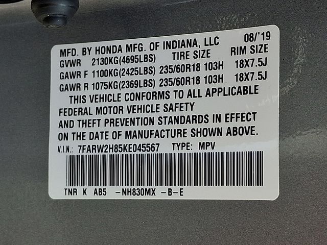 2019 Honda CR-V EX-L  at Bob Ruth Ford