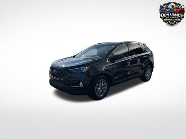 Blue Metallic 2024 Ford Edge SEL AWD SUV / Crossover All-Wheel Drive 8-Speed Automatic