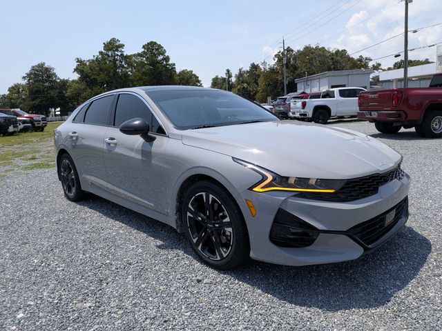 Wolf Gray 2024 Kia K5 Sedan Front-Wheel Drive 8-Speed Automatic