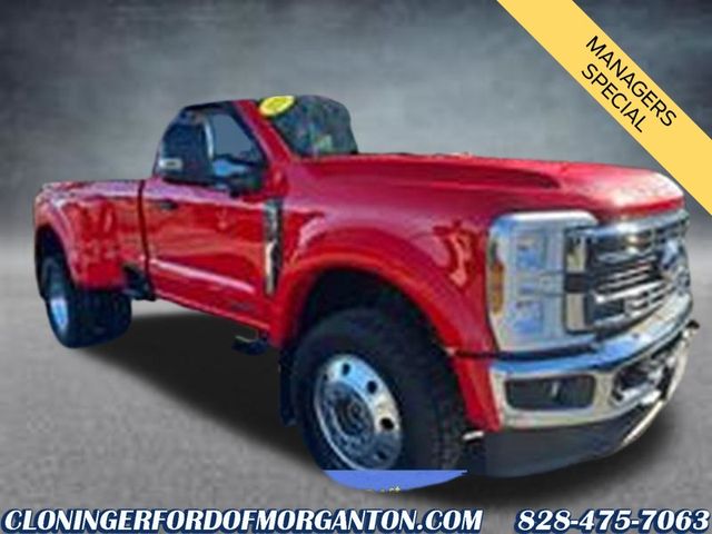 Race Red 2024 Ford F-450 Super Duty XLT LB DRW 4WD Pickup Truck Four-Wheel Drive Automatic
