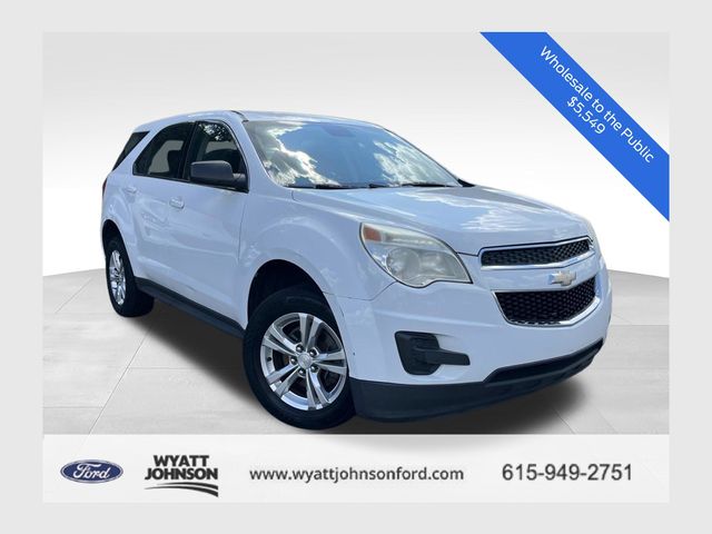 Summit White 2015 Chevrolet Equinox SUV / Crossover Front-Wheel Drive 6-Speed Automatic Overdrive