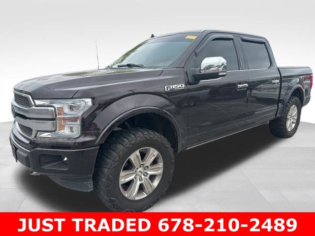 Magma Red 2020 Ford F-150 Platinum SuperCrew 4WD Pickup Truck Four-Wheel Drive Automatic