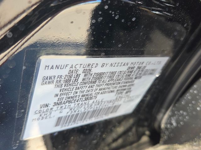 New 2026 Black Nissan SV image 18