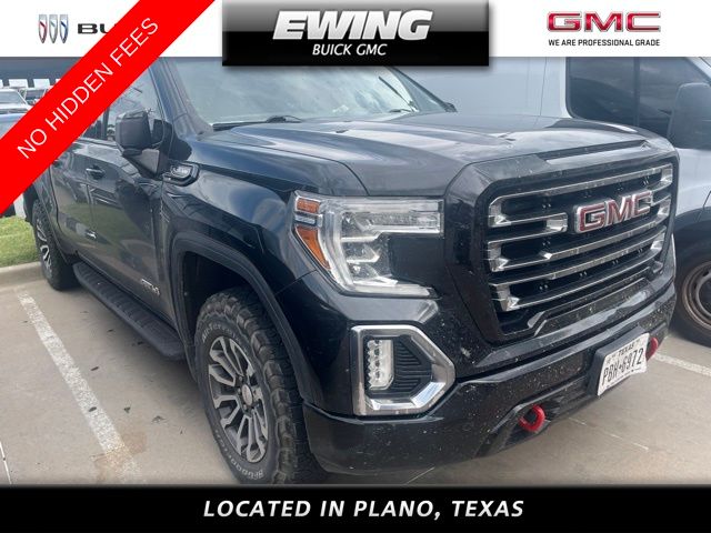 Onyx Black 2021 GMC Sierra 1500 AT4 Crew Cab 4WD Pickup Truck Four-Wheel Drive Automatic