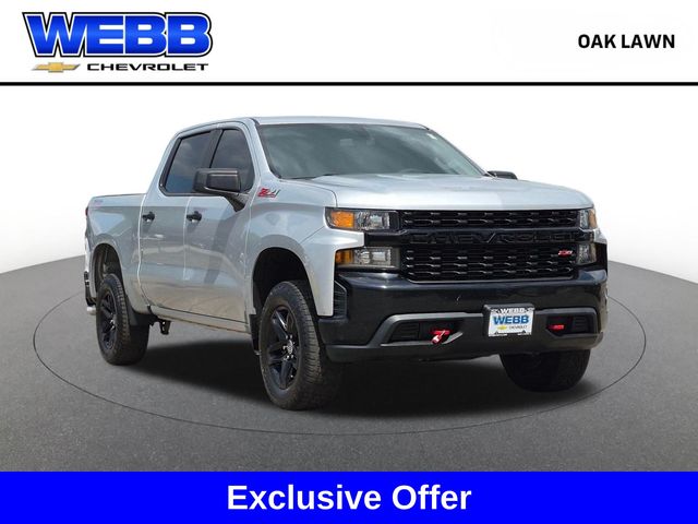 Silver Ice Metallic 2020 Chevrolet Silverado 1500 Pickup Truck Four-Wheel Drive 6-Speed Automatic Overdrive