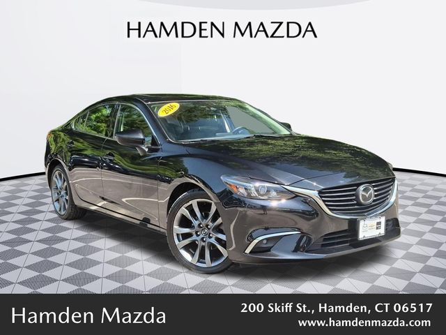 Jet Black Mica 2016 Mazda MAZDA6 Sedan Front-Wheel Drive 6-Speed Automatic