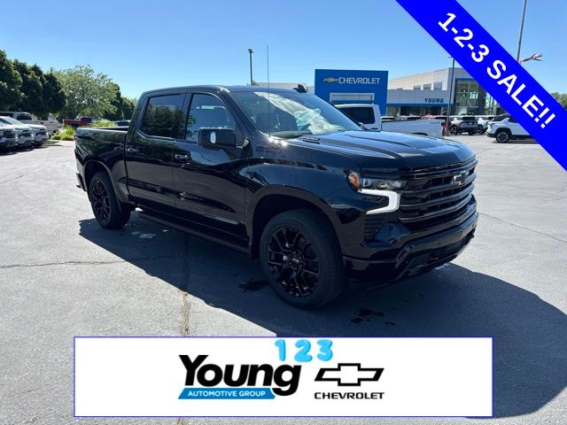 Black 2026 Chevrolet Silverado 1500 Pickup Truck Four-Wheel Drive Automatic