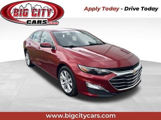 Radiant Red 2024 Chevrolet Malibu Sedan Front-Wheel Drive Continuously Variable Transmission