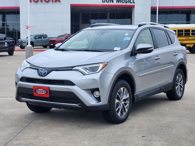 2018 Toyota RAV4 Hybrid XLE Silver at Bayway Cadillac of The Woodlands