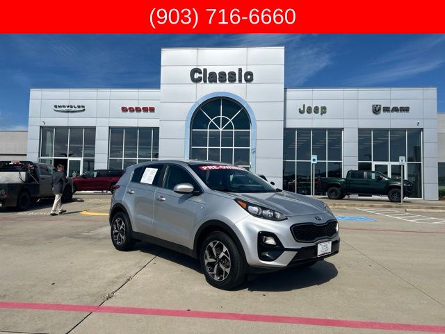 Sparkling Silver 2020 Kia Sportage LX AWD SUV / Crossover All-Wheel Drive 6-Speed Automatic Overdrive