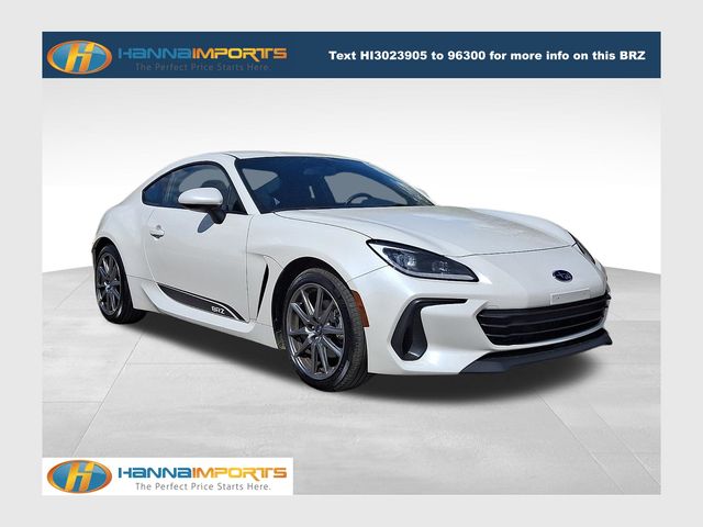 Crystal White Pearl 2024 Subaru BRZ Premium RWD Coupe Rear-Wheel Drive 6-Speed Manual