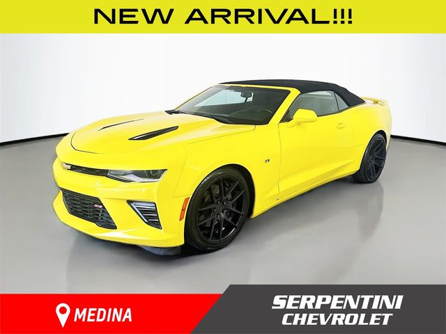 Bright Yellow 2018 Chevrolet Camaro 1SS Convertible RWD Convertible Rear-Wheel Drive 8-Speed Automatic