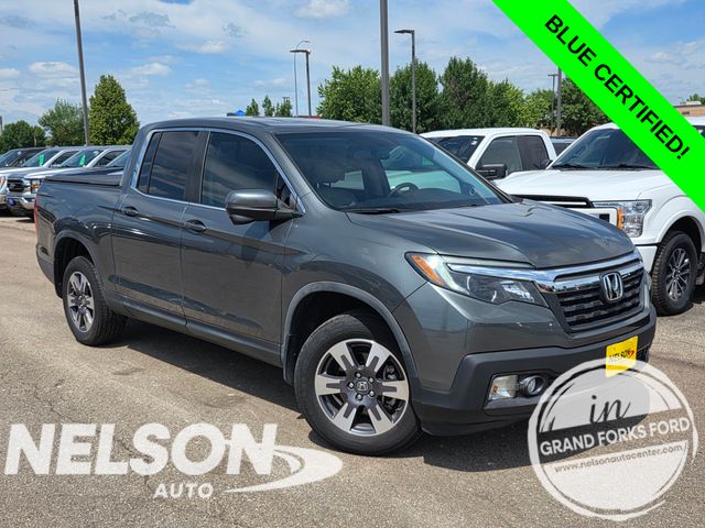 Gray 2019 Honda Ridgeline Pickup Truck All-Wheel Drive 6-Speed Automatic