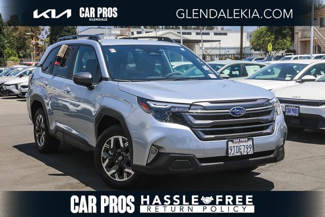 Ice Silver Metallic 2025 Subaru Forester Premium Crossover AWD SUV / Crossover All-Wheel Drive Continuously Variable Transmission