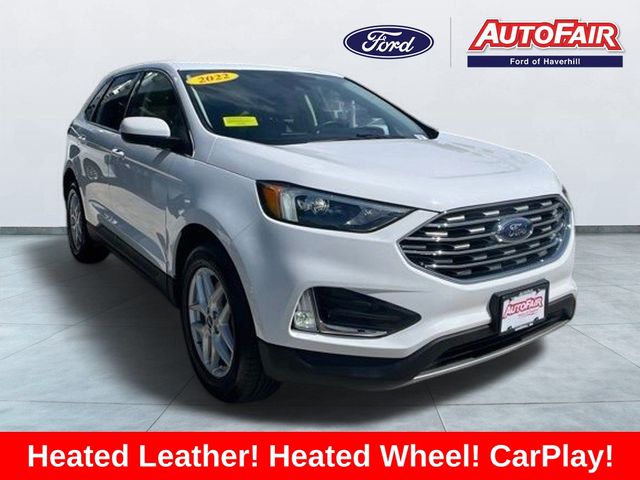 Oxford White 2022 Ford Edge SUV / Crossover All-Wheel Drive 8-Speed Automatic