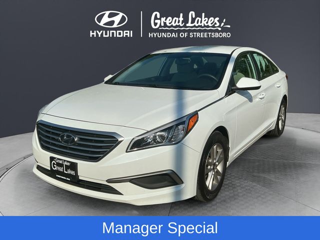 Quartz White Pearl 2016 Hyundai Sonata Sedan Front-Wheel Drive 6-Speed Automatic