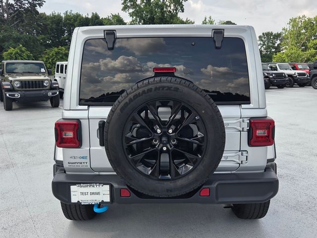 Used 2024 Silver Jeep Sahara 4xe image 7
