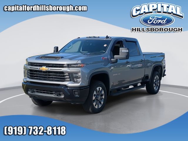 Sterling Gray Metallic 2025 Chevrolet Silverado 2500HD Pickup Truck Four-Wheel Drive Automatic