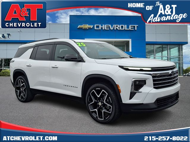 used 2025 Chevrolet Traverse car, priced at $40,550