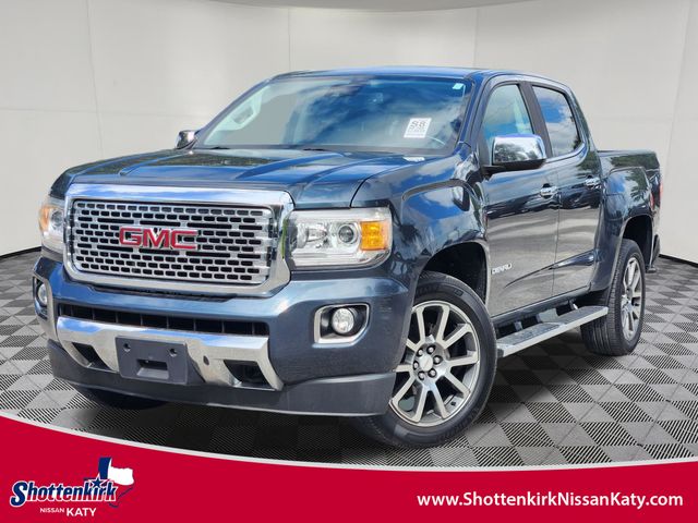 Gray (Dark Sky Metallic) 2019 GMC Canyon Pickup Truck Four-Wheel Drive 8-Speed Automatic