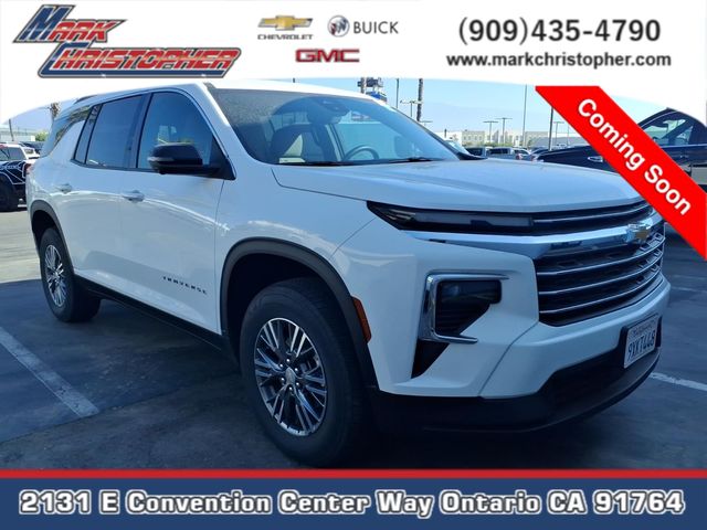Summit White 2026 Chevrolet Traverse SUV / Crossover Front-Wheel Drive 8-Speed Automatic