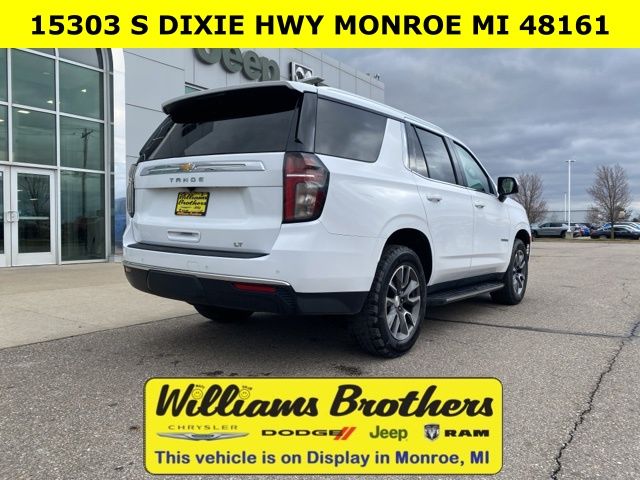 2022 Chevrolet Tahoe LT - Summit White exterior view 5