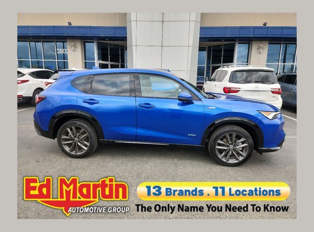 Blue 2025 Acura ADX SH-AWD with A-SPEC Package SUV / Crossover All-Wheel Drive Continuously Variable Transmission
