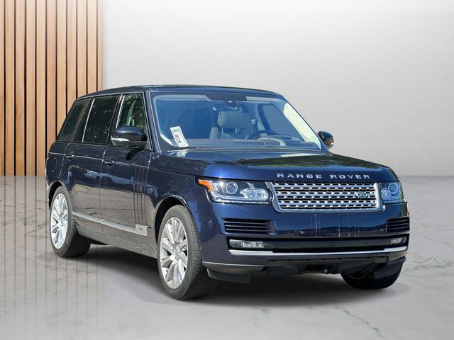 Loire Blue 2016 Land Rover Range Rover V8 Supercharged LWB 4WD SUV / Crossover All-Wheel Drive 8-Speed Automatic