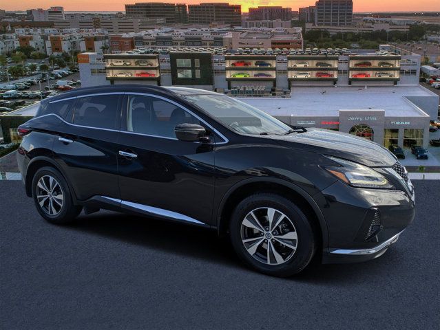 Black 2021 Nissan Murano SUV / Crossover All-Wheel Drive Continuously Variable Transmission