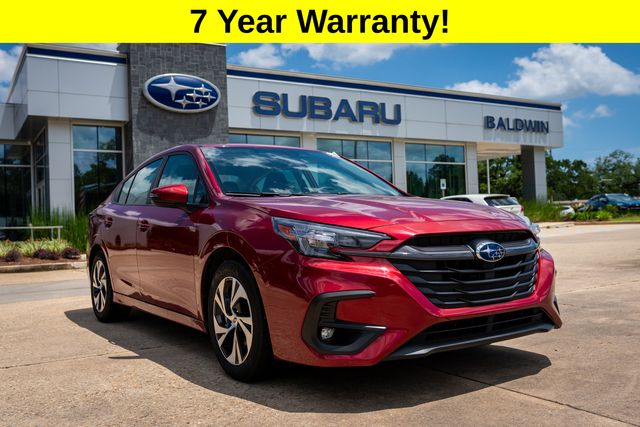 Crimson Red Pearl 2025 Subaru Legacy Sedan All-Wheel Drive Continuously Variable Transmission