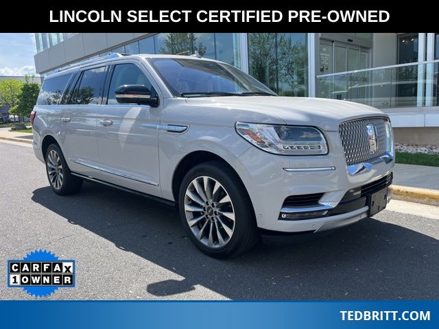 Ceramic White 2020 Lincoln Navigator L Reserve 4WD SUV / Crossover Four-Wheel Drive Automatic